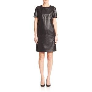 MARAMAX WEEKEND LEATHER DRESS SIZE 8